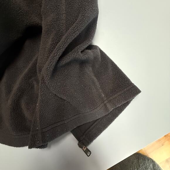 Columbia Hooded Vest Women MED M Benton Springs Fleece Zip Outdoors Hiking, 2919 - Picture 8 of 9